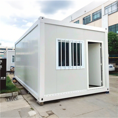 Casa de contenidors modular de paquet pla de 20 peus