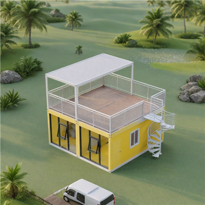 Casa de contenidors desmuntables Home prefabricat